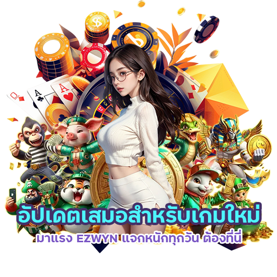 เกมใหม่มาแรง EZWYN แจกหนักทุกวัน